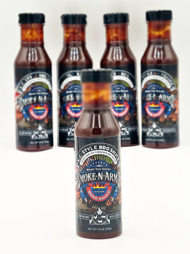 Smoke-n-Arms KC Style BBQ Sauce NET WT 16 OZ